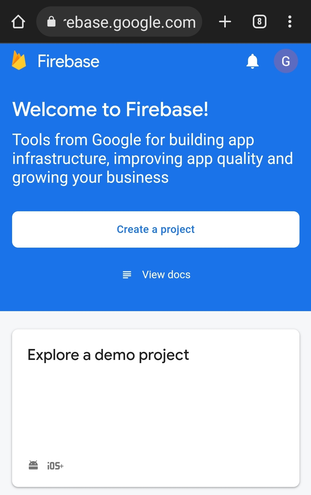 Firebase Console