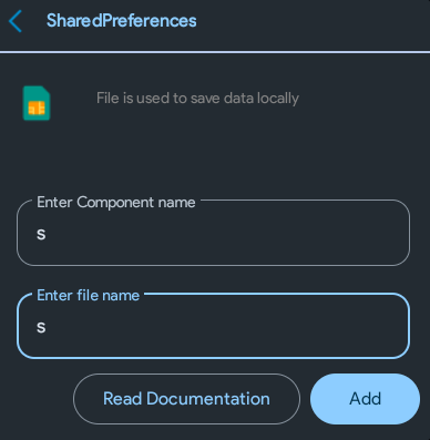 Shared Preferences