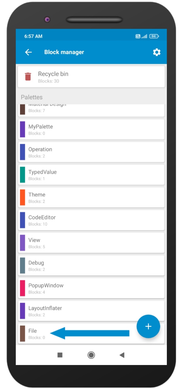 Palette Created